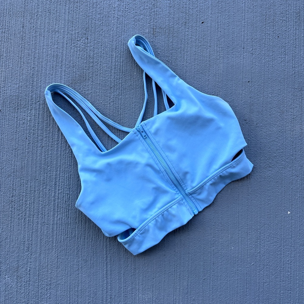 BuffBunny Blue Sports Bra